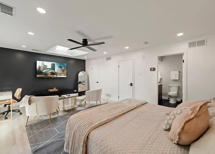 Portage Park, Jacuzzi, Movie Theater, Games & Arcade Ferienhaus Chicago